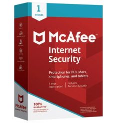 McAfee 2025 AntiVirus 1 Device 1 Year licence
